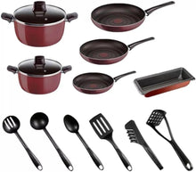 Load image into Gallery viewer, Tefal Pleasure Cookware &amp; Utensils Set - 14 Pieces
