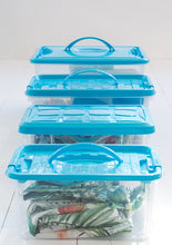 Load image into Gallery viewer, Plastic Forte Plastic Box with Closing Clips &amp; Handle - 8L

