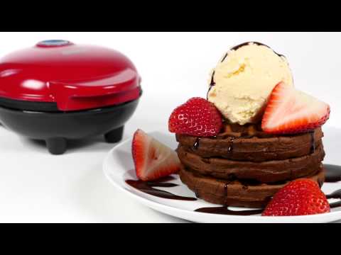  Candora Home automatic Mini Waffle Maker Machine for Individual  Waffles, Paninis, Hash Browns: Home & Kitchen