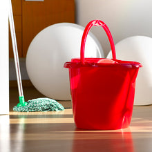 Load image into Gallery viewer, Plastic Forte Easy-Drain Mop Bucket with Round Wringer
