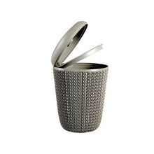 Load image into Gallery viewer, Curver Knit Waste Bins, Off White or Brown
