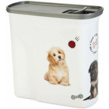 Load image into Gallery viewer, Curver Pet Dry Food Dispenser with Puppy Images - 2 Liters
