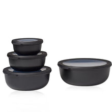 Load image into Gallery viewer, Rosti Mepal Cirqula Multi Bowls with Lids - Nordic Black
