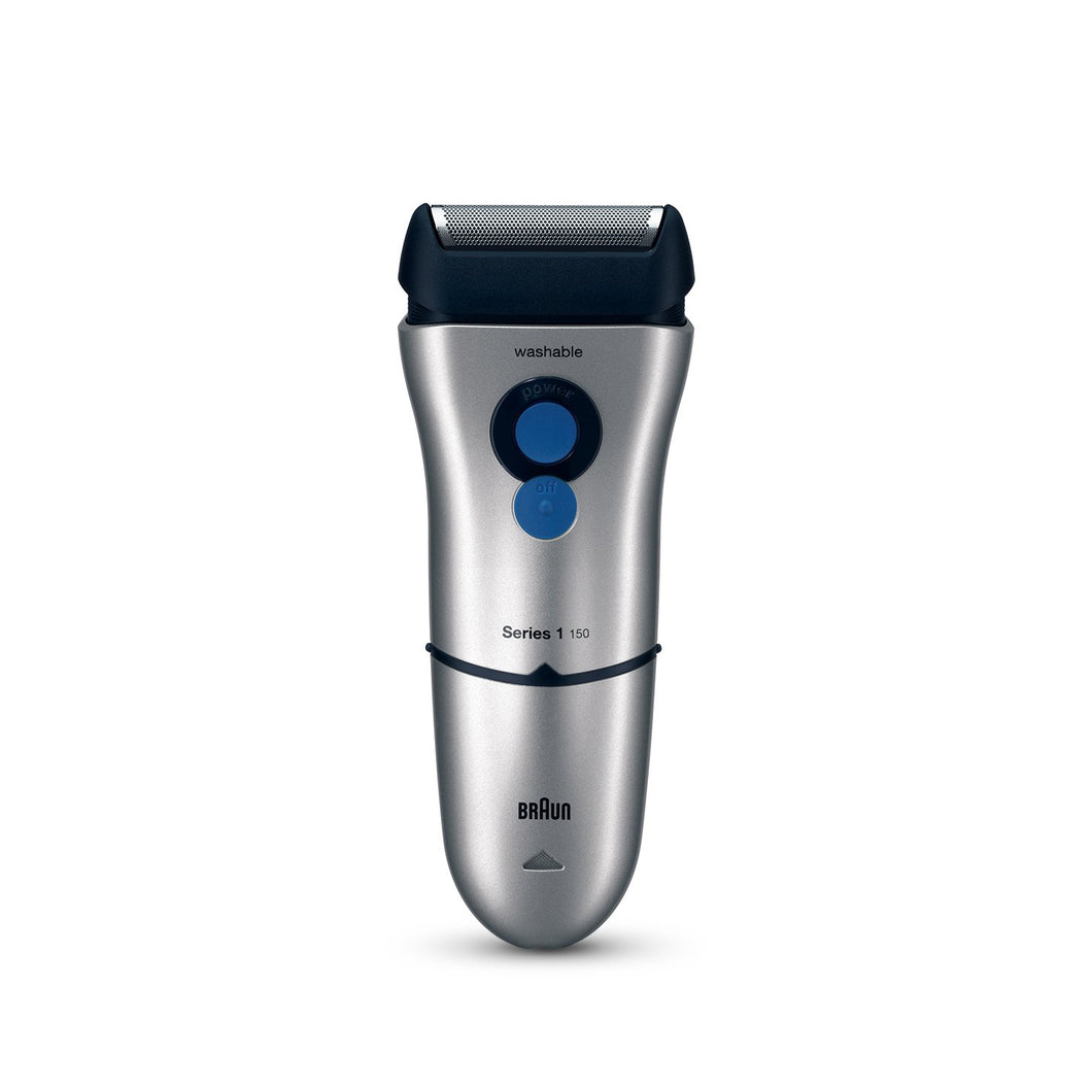 Braun Series 1  Shaver 150 S with Protection Cap, Silver