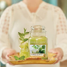 Load image into Gallery viewer, Yankee Candle Glass Jar Candle - Cuban Mojito
