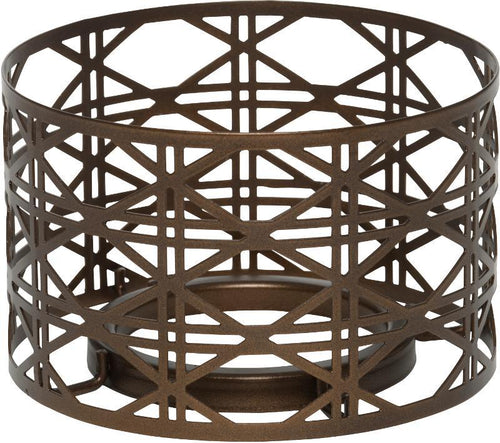 Yankee Candle Cigar Lounge Barrel Shade - Dark Brown