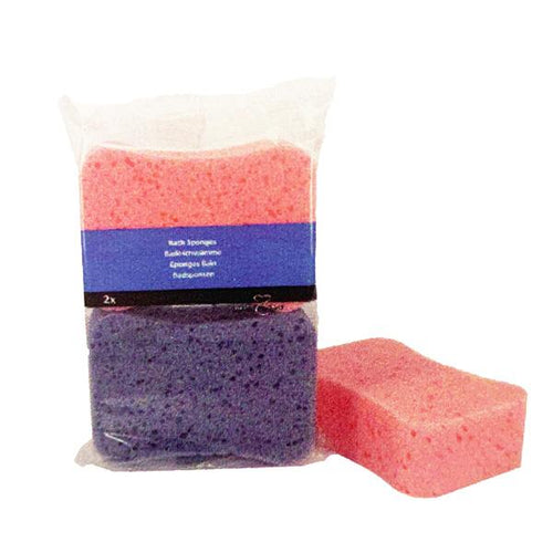 Multy Body-Shaped Bath Sponge - Pack of 2