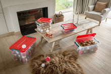 Load image into Gallery viewer, Allibert Christmas Box - 65L with Cardboard Divider, 60 x 39 x 40cm
