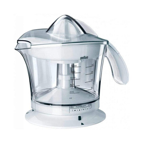Braun Multiquick 3 Citrus Juicer 1L - 20W, White