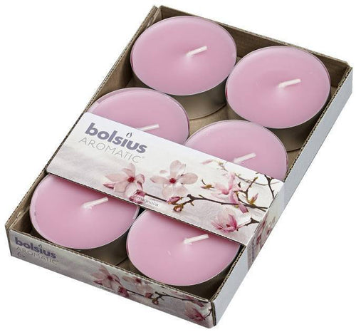 Bolsius Maxi Tealight Candles - Scented - Pack of 6