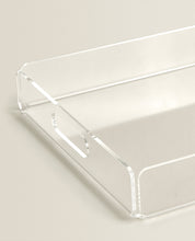 Load image into Gallery viewer, Acrylic Rectangular Tray with Handles
