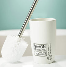Load image into Gallery viewer, Sealskin Ceramic Toilet Brush and Holder with &#39;Savon de Provence&#39; Design - 38cm
