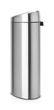 Load image into Gallery viewer, Brabantia Touch Bin Twin Recycling Bin, 10 Liters &amp; 23 Liters - Matt Steel Fingerprint Proof
