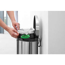 Load image into Gallery viewer, Brabantia Pedal Bin FlatBack+, 30 Liters - Matt Steel Fingerprint Proof

