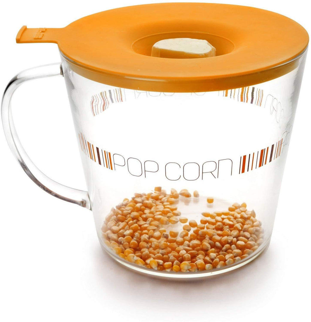 Ibili Glass Popcorn Maker for Microwave – 2.8L