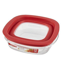 Load image into Gallery viewer, Rubbermaid Premier Easy Find Lids Food Storage Containers -3 Cups, Red
