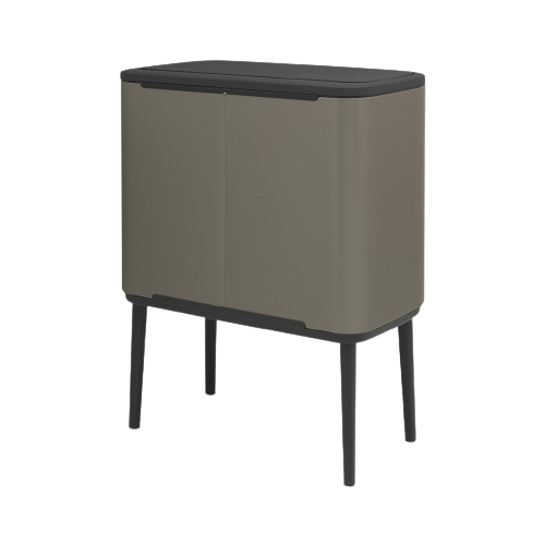 Brabantia Bo Touch Bin, 36 Liters - Platinum or White