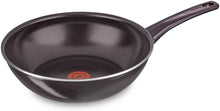 Load image into Gallery viewer, Tefal Dark Ruby Wok Pan, 28cm
