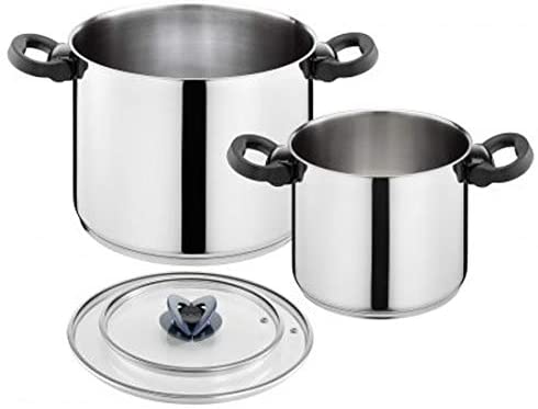 Tefal Modulo Stewpots Set of 2 XL Pots 22 & 30cm with Lids