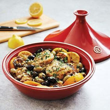 Load image into Gallery viewer, Emile Henry Flame Tajine - 25cm

