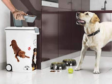 Load image into Gallery viewer, Curver Pet Dry Food Container with Cat Images - 12 Kg
