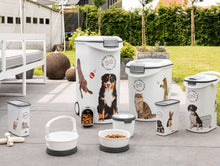 Load image into Gallery viewer, Curver Pet Dry Food Dispenser with Puppy Images - 2 Liters
