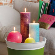 Load image into Gallery viewer, Bolsius Pillar Rustic Candle - Unscented - 100/100mm
