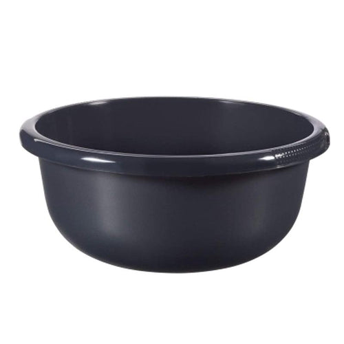 Curver Round Basin with Grip - 6.6L, White or Beige