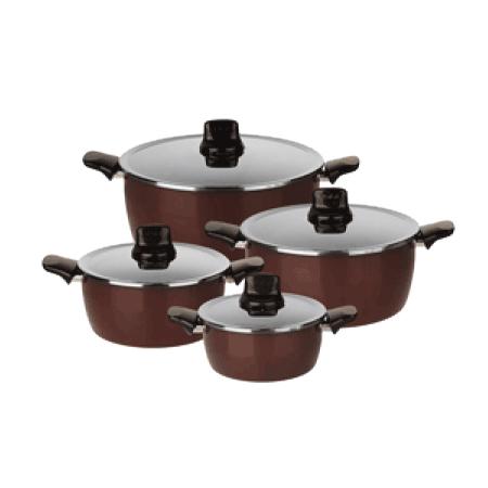 Tefal Pleasure Faitout Casseroles, Set of 4: 18cm, 22cm, 26cm & 30cm