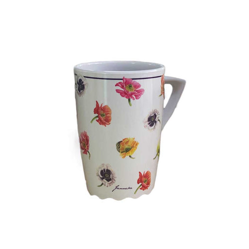 Rosti Mepal Set of 3 Coffee / Tea Mugs - Flower Design