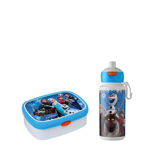 Rosti Mepal Set of Lunch Box & Pop-Up Water Bottle - Disney Frozen