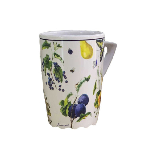 Rosti Mepal Set of 3 Coffee / Tea Mugs - Fruit Design