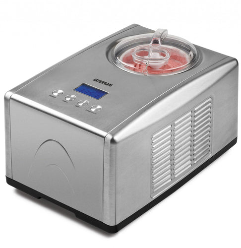 G3Ferrari Cremosa Ice Cream Maker with 1.5L Bowl & Cabinet - 150W, Stainless Steel