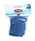 Load image into Gallery viewer, Gab Plastic Curtain Clip Rings, Pack of 12 - Multi-Color
