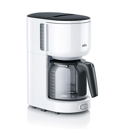 Braun PurEase Drip Coffee Maker - 1000W, White