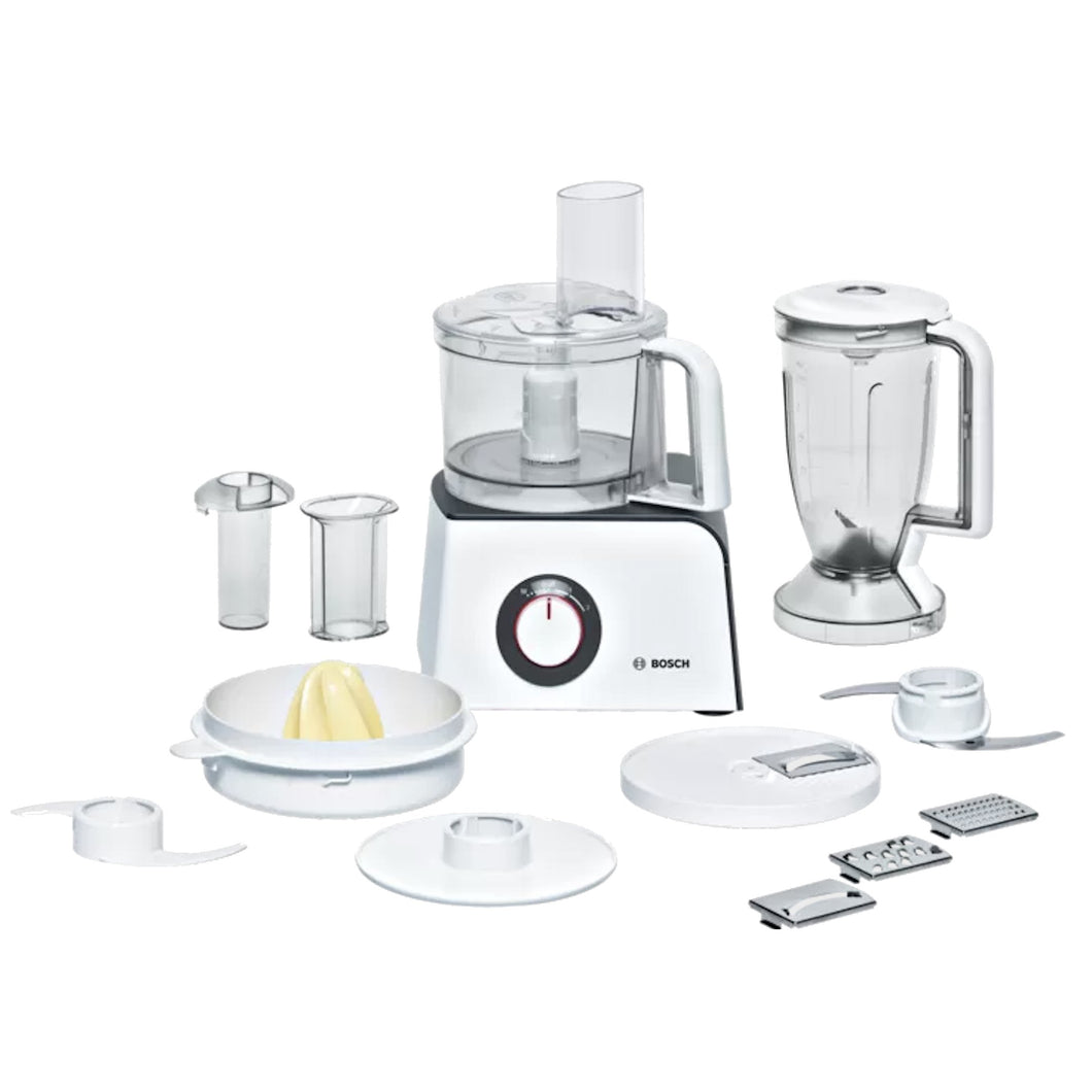Bosch Styline 2-Speed + Pulse Food Processor - 800W, White