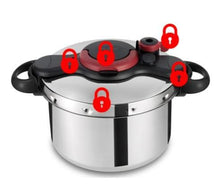 Load image into Gallery viewer, Tefal Clipso Minut Easy Pressure Cooker, 6L or 7.5L
