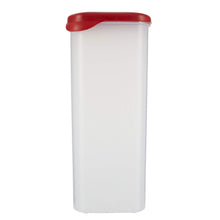 Load image into Gallery viewer, Rubbermaid Specialty Bread Keeper Food Storage Container - Transparent &amp; Red
