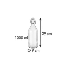 Load image into Gallery viewer, Tescoma Della Casa Glass Flip-Top Bottle - 1000ml or 500ml
