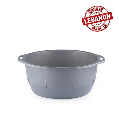 Gab Plastic Round Basin with Handles