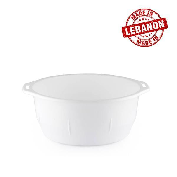 Gab Plastic Round Basin with Handles