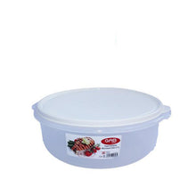 Load image into Gallery viewer, Gab Plastic Round Food Containers Microwave Safe - 850ml,  Available in several colors
