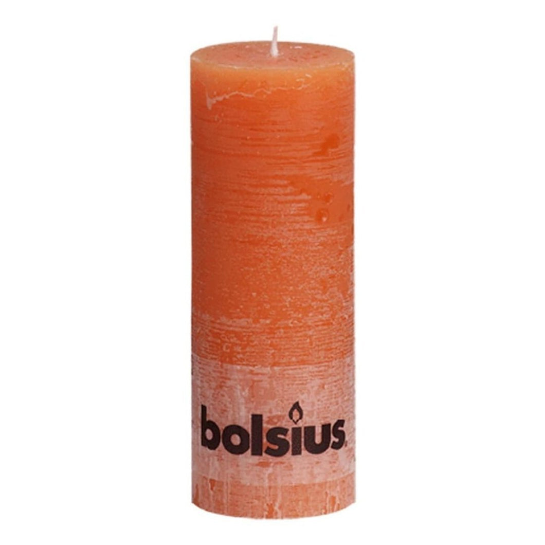 Bolsius Pillar Rustic Candle - Unscented - 190/68mm