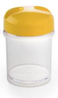 Load image into Gallery viewer, Gab Plastic Round Canister - 0.3L
