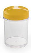 Load image into Gallery viewer, Gab Plastic Round Canister - 0.6L
