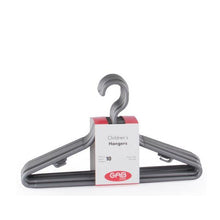 Load image into Gallery viewer, Gab Plastic Set of 10 Children Hangers
