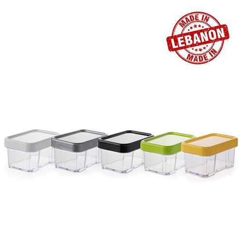 Gab Plastic Rectangular Canister -450ml