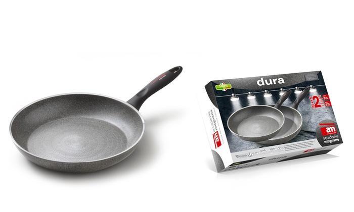 Accademia Mugnano Dura Set of 2 Non-Stick Pans