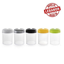 Load image into Gallery viewer, Gab Plastic Round Canister - 1.25L
