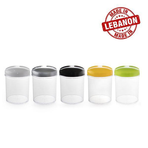 Gab Plastic Round Canister - 1.25L